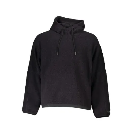 SWEAT-SHIRT SANS FERMETURE ÉCLAIR NOIR CALVIN KLEIN POUR HOMMES - CALVIN KLEIN