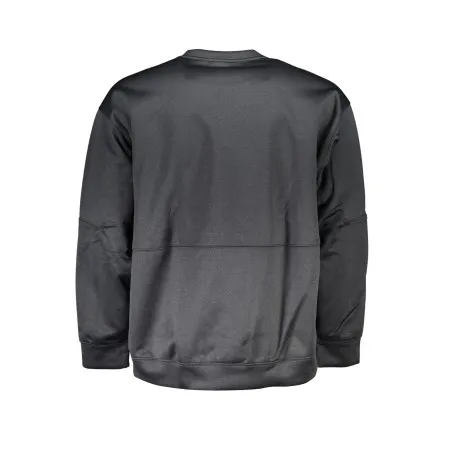SWEAT-SHIRT SANS FERMETURE ÉCLAIR NOIR CALVIN KLEIN POUR HOMMES - CALVIN KLEIN