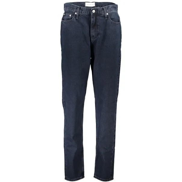 CALVIN KLEIN JEAN EN DENIM FEMME BLEU - CALVIN KLEIN