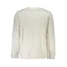 SWEAT-SHIRT SANS FERMETURE ÉCLAIR BLANC CALVIN KLEIN POUR HOMMES - CALVIN KLEIN