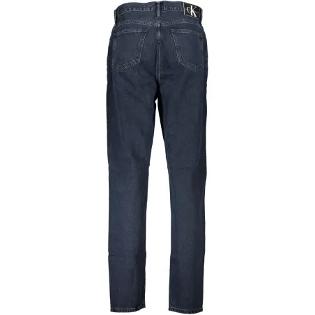 CALVIN KLEIN JEAN EN DENIM FEMME BLEU - CALVIN KLEIN