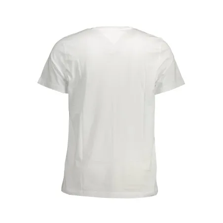 TOMMY HILFIGER T-SHIRT BLANC À MANCHES COURTES POUR HOMMES - TOMMY HILFIGER