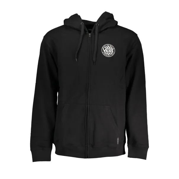 VANS SWEAT-SHIRT ZIPPÉ NOIR POUR HOMMES - VANS