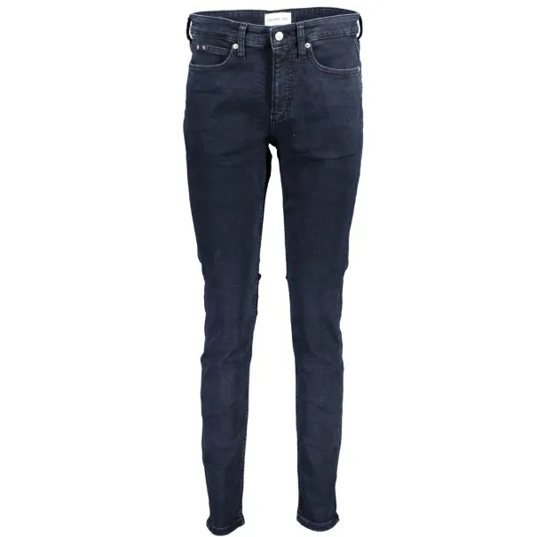 CALVIN KLEIN JEAN EN DENIM FEMME BLEU - CALVIN KLEIN