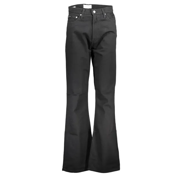 JEAN EN DENIM NOIR FEMME CALVIN KLEIN - CALVIN KLEIN