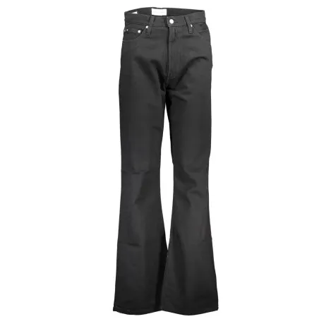 JEAN EN DENIM NOIR FEMME CALVIN KLEIN - CALVIN KLEIN