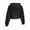 SWEAT-SHIRT ZIPPÉ NOIR CALVIN KLEIN FEMME - CALVIN KLEIN