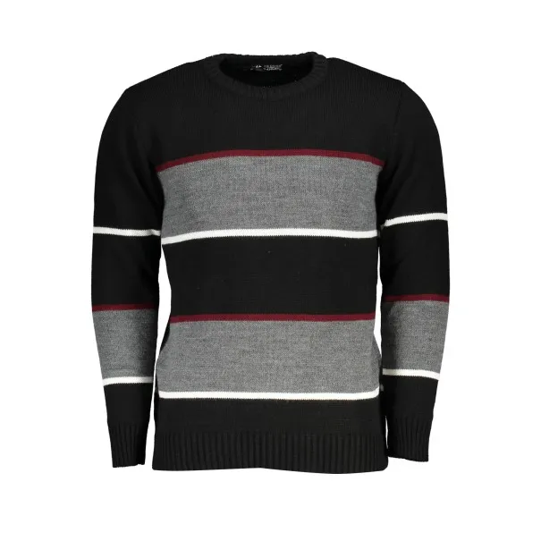PULL NOIR POUR HOMME US GRAND - U.S. GRAND