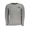 PULL GRIS POUR HOMME US GRAND - U.S. GRAND