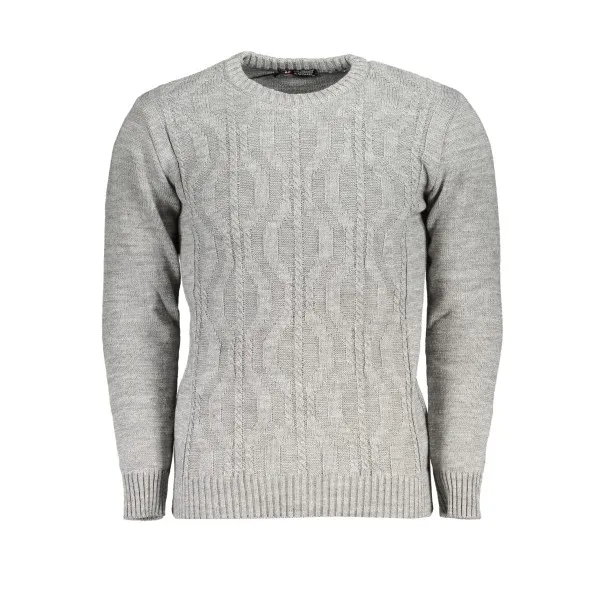 PULL GRIS POUR HOMME US GRAND - U.S. GRAND