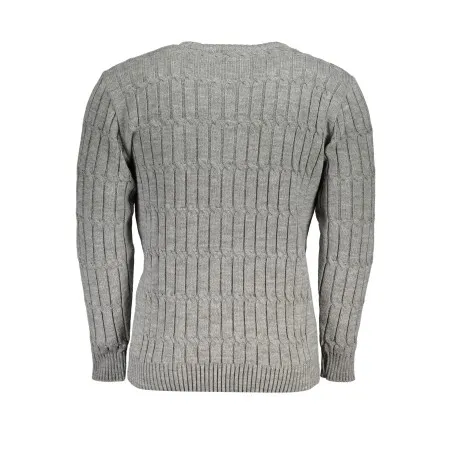 PULL GRIS POUR HOMME US GRAND - U.S. GRAND