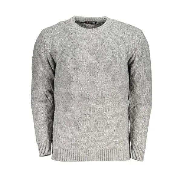PULL GRIS POUR HOMME US GRAND - U.S. GRAND