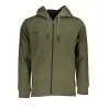 SWEAT-SHIRT VERT À FERMETURE ÉCLAIR POUR HOMME US GRAND - U.S. GRAND