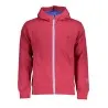 SWEAT-SHIRT FERMETURE ÉCLAIR ROUGE POUR HOMME US GRAND - U.S. GRAND