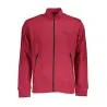SWEAT-SHIRT FERMETURE ÉCLAIR ROUGE POUR HOMME US GRAND - U.S. GRAND