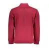 SWEAT-SHIRT FERMETURE ÉCLAIR ROUGE POUR HOMME US GRAND - U.S. GRAND