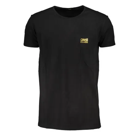 T-SHIRT À MANCHES COURTES HOMME CAVALLI CLASS NOIR - CAVALLI CLASS