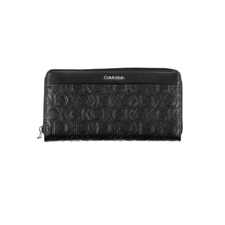 PORTEFEUILLE FEMME CALVIN KLEIN NOIR - CALVIN KLEIN