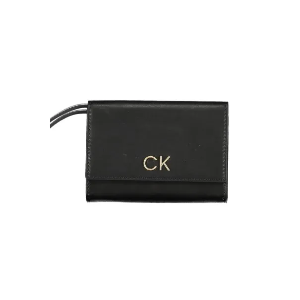 PORTEFEUILLE FEMME CALVIN KLEIN NOIR - CALVIN KLEIN