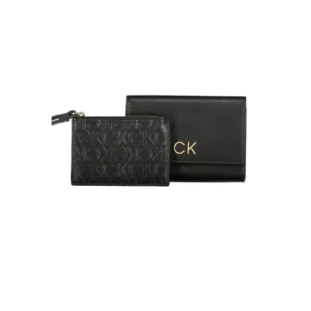 PORTEFEUILLE FEMME CALVIN KLEIN NOIR - CALVIN KLEIN