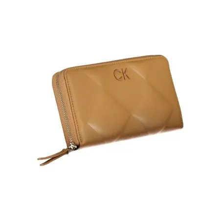 PORTEFEUILLE FEMME CALVIN KLEIN MARRON - CALVIN KLEIN