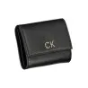 PORTEFEUILLE FEMME CALVIN KLEIN NOIR - CALVIN KLEIN