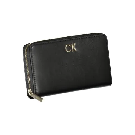 PORTEFEUILLE FEMME CALVIN KLEIN NOIR - CALVIN KLEIN
