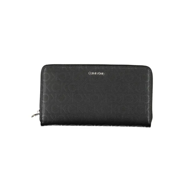 PORTEFEUILLE FEMME CALVIN KLEIN NOIR - CALVIN KLEIN