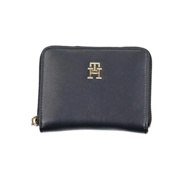 PORTEFEUILLE FEMME TOMMY HILFIGER BLEU - TOMMY HILFIGER
