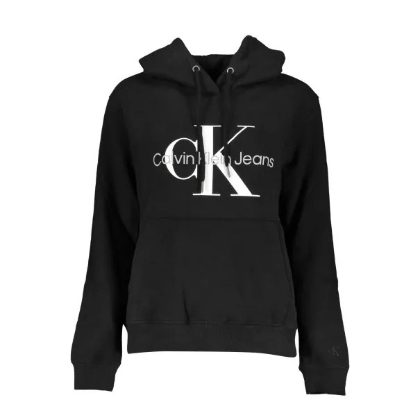 SWEAT-SHIRT SANS FERMETURE ÉCLAIR POUR FEMME CALVIN KLEIN NOIR - CALVIN KLEIN