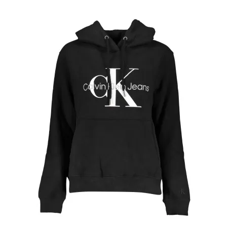SWEAT-SHIRT SANS FERMETURE ÉCLAIR POUR FEMME CALVIN KLEIN NOIR - CALVIN KLEIN