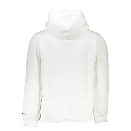 SWEAT-SHIRT SANS FERMETURE ÉCLAIR BLANC CALVIN KLEIN POUR HOMMES - CALVIN KLEIN