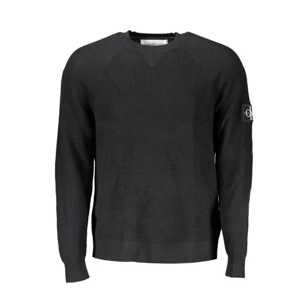 PULL NOIR POUR HOMMES CALVIN KLEIN - CALVIN KLEIN