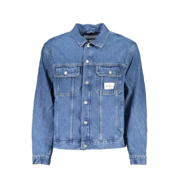 VESTE DE SPORT BLEU POUR HOMMES CALVIN KLEIN - CALVIN KLEIN
