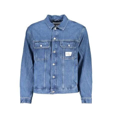 VESTE DE SPORT BLEU POUR HOMMES CALVIN KLEIN - CALVIN KLEIN