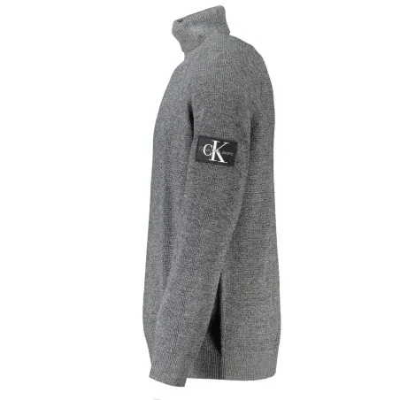 PULL GRIS POUR HOMMES CALVIN KLEIN - CALVIN KLEIN