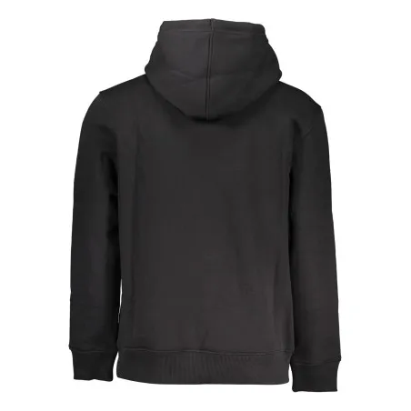 SWEAT-SHIRT SANS FERMETURE ÉCLAIR NOIR CALVIN KLEIN POUR HOMMES - CALVIN KLEIN