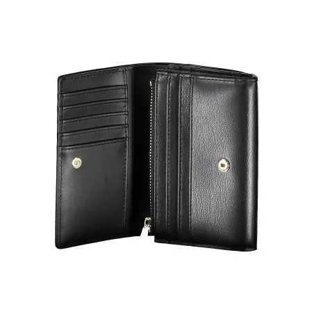 PORTEFEUILLE FEMME TOMMY HILFIGER NOIR - TOMMY HILFIGER