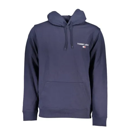 SWEAT-SHIRT SANS FERMETURE ÉCLAIR BLEU TOMMY HILFIGER POUR HOMMES - TOMMY HILFIGER