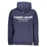 SWEAT-SHIRT SANS FERMETURE ÉCLAIR BLEU TOMMY HILFIGER POUR HOMMES - TOMMY HILFIGER