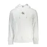 SWEAT-SHIRT SANS FERMETURE ÉCLAIR BLANC CALVIN KLEIN POUR HOMMES - CALVIN KLEIN