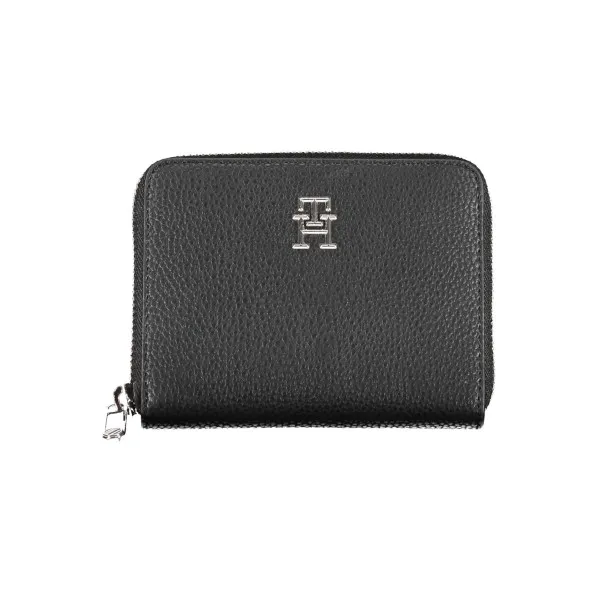 PORTEFEUILLE FEMME TOMMY HILFIGER NOIR - TOMMY HILFIGER