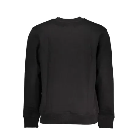 SWEAT-SHIRT SANS FERMETURE ÉCLAIR NOIR CALVIN KLEIN POUR HOMMES - CALVIN KLEIN