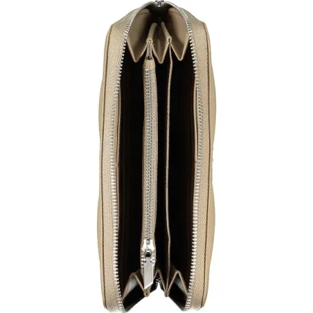 PORTEFEUILLE FEMME CALVIN KLEIN BEIGE - CALVIN KLEIN