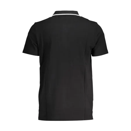 FILA POLO NOIR MANCHES COURTES HOMME - FILA