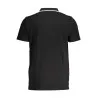 FILA POLO NOIR MANCHES COURTES HOMME - FILA