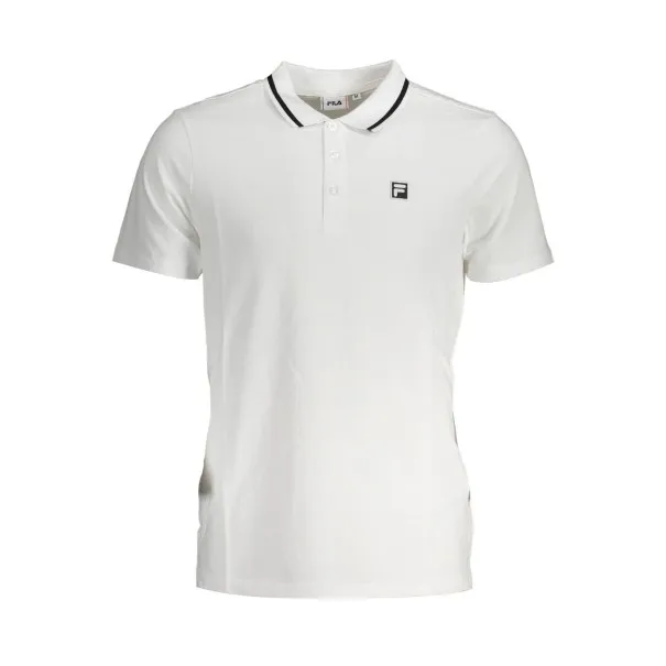 FILA POLO BLANC MANCHES COURTES HOMME - FILA