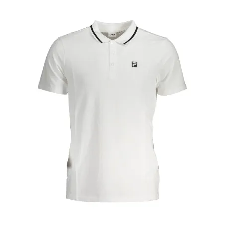 FILA POLO BLANC MANCHES COURTES HOMME - FILA