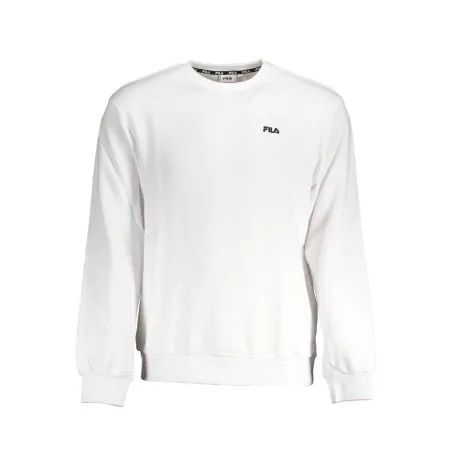 FILA SWEAT-SHIRT SANS FERMETURE ÉCLAIR BLANC POUR HOMMES - FILA