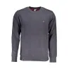 SWEAT-SHIRT BLEU À FERMETURE ÉCLAIR POUR HOMME US GRAND - U.S. GRAND